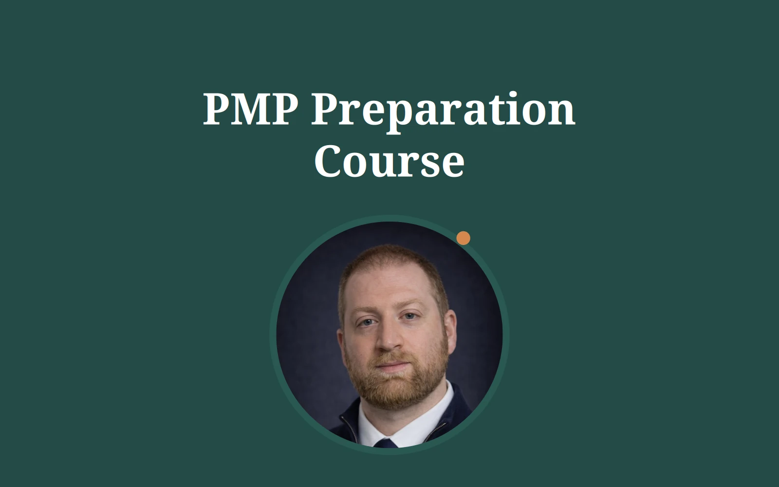 PMP Preparation Course